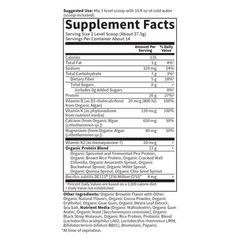 Garden Of Life Organic Vegan Protein Powder 20G Plant Based Protein Calcium D3