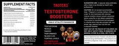 120 Caps Testosterone Booster – Increase Energy, Improve Muscle Strength&Growth
