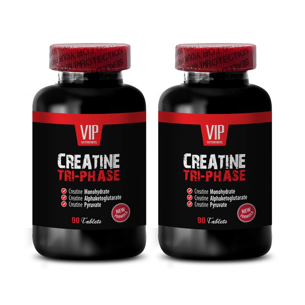 Muscle gain pills – CREATINE TRI-PHASE 2B – creatine Pyruvate – protein powder