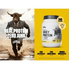 Grass Fed Whey Protein Powder 24g Protein Vanilla Bean Natural No Artificial