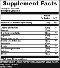 HGH BOOST Human Growth Hormone Muscle build Lean Fat Burn Sex, Pack of 5