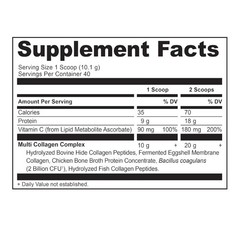 Ancient Nutrition Multi Collagen Protein Powder Unflavored 14.3 oz 40 Servings