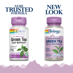 Solaray Green Tea Leaf Extract 250 mg | 30 VegCaps