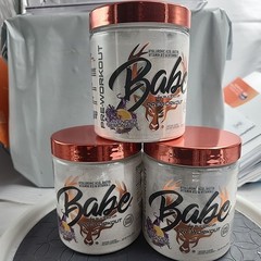 3 Babe Pre Workout powder for Women | 2 Watermelon 1 Lemonade | 6g Citrulline 2g