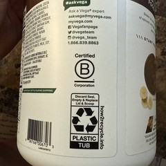 Vega Protein Greens Chocolate 18.4 Oz Approximately 16 Servings