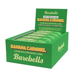 Barebells Soft Protein Bar Banana Caramel 12 Bars Barebell Bars