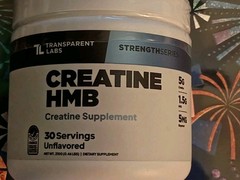 Transparent Labs Creatine HMB Creatine Monohydrate Powder Unflav 30 Serving 2027