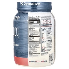 ISO100 Hydrolyzed, 100% Whey Protein Isolate, Strawberry, 1.34 lb (610 g)