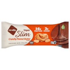 Nugo Bar Slim Crunchy Peanut Butter 1.59 oz (Pack Of 12)