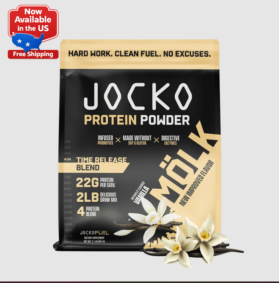 Molk Protein Powder – Vanilla Milkshake (28 Servings)