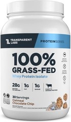 Transparent Labs Grass-Fed Whey Protein Isolate – Naturally Flavored Gluten F…