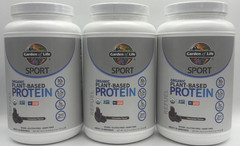 3PK Garden of Life Sport Protein Powder ~ Chocolate ~ 30.16 OZ EA ~ EXP 1/27