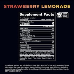 REDMOND Re-Lyte Hydration Electrolyte Mix Strawberry Lemonade 13.4oz BB: 07/2030