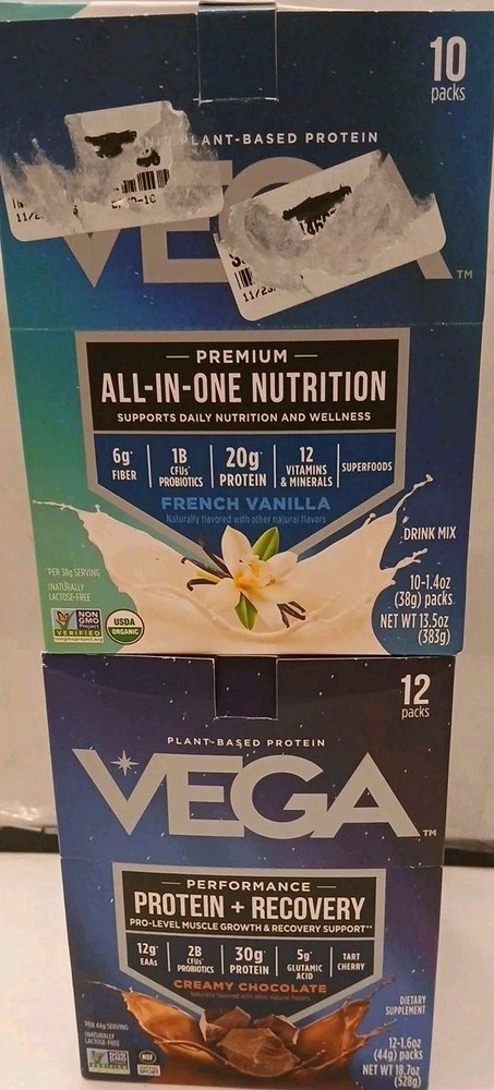 Performance, Protein + Recovery, Creamy Chocolate & French Vanilla 10 Packs