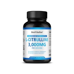 3000mg L-Citrulline Support Workout Endurance,Muscle Strength&Recovery 30~120Cap