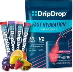 Hydration Packets – Juicy Variety Pack – Single Serve Electrolytes Powder Drink