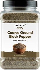 Nutricost Pantry Coarse Ground Black Pepper (1.3 Pounds) – No Additives, Vegan