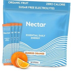 Energy Booster – Organic Caffeine, B12 & 30 Servings (Pack of 1) Orange
