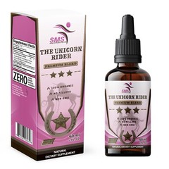 Unicorn Rider Energy Support Booster Drops Tincture For Women 3 Bottles 6 oz