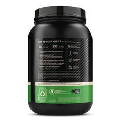 «Optimum Nutrition Serious Mass, Vanilla, Weight Gainer Protein Powder, Mass Gai