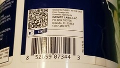 Infinite Labs – WHEY DELITE – Banana Cream – 11.1 oz – Best By Date of 10/2025