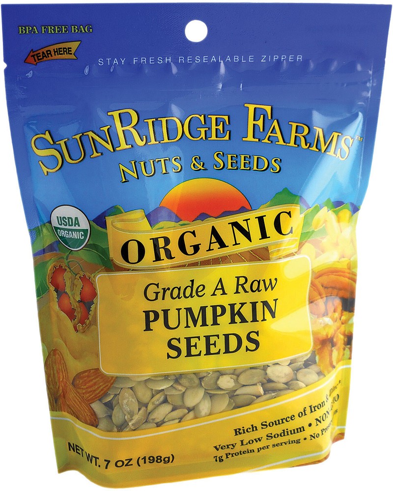 Sunridge Farms Organic Pumpkin Seeds – Nutrient-Rich Snack
