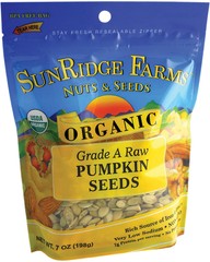 Sunridge Farms Organic Pumpkin Seeds – Nutrient-Rich Snack
