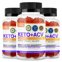 (3 Pack) Keto+ACV Gummies – Keto Apple Cider Vinegar Gummies