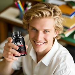 2PC Anabol Hardcore Advanced Bodybuilding Supplement | 60 Capsules | for Energy