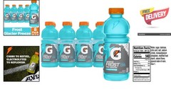 Gatorade Thirst Quencher 20 Fl Oz, Glacier Freeze, Pack of 8 – Hydration Boost