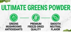 PEScience GREENS & SUPERFOODS 8 oz Size (30 Serv) Natural Lime Flav BEST BY 4/26