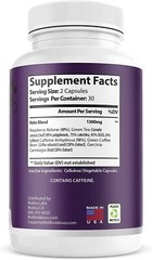 Extra Burn Keto Advanced Weight Loss Support Fat Burner Supplements 1300mg Caps