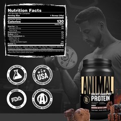 Animal Whey Isolate Protein Powder – Loaded for Pre & Post Workout Muscle Builde