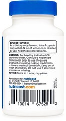 Nutricost Tudca 250mg, 30 Capsules 30 Count (Pack of 1), Multicolor