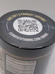 EcoWise Creatine Monohydrate Gummies Sugar-Free Mango Flavor 120ct 04/2027
