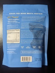 Paleovalley Bone Broth Protein Powder – Vanilla – Brand New – Sample Size
