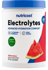 Nutricost Electrolytes Complex Powder (Watermelon) 60 Servings – Zero Sugar