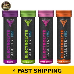 Fluid Tactical 40 Count Effervescent Electrolyte Tablets Variety Pack