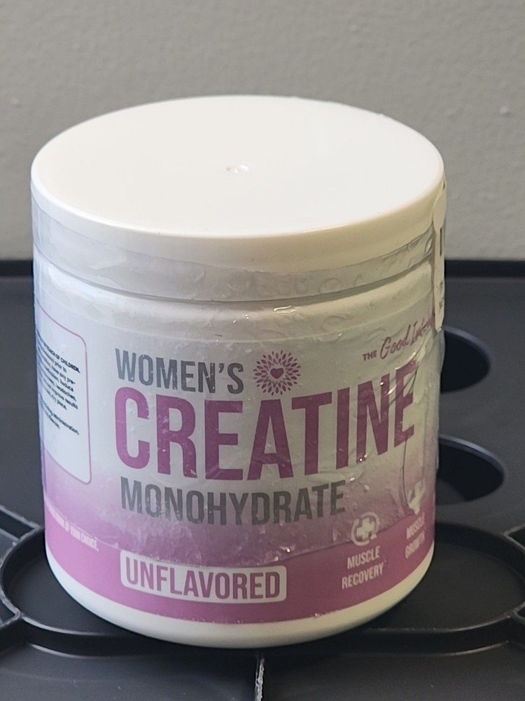 The Good Intentions Womens Creatine Monohydrate Unflavored 50 Servings