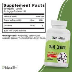 NaturalSlim Crave Control – Sugar Craving & Appetite Suppressant Supplement