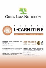 Acetyl L-Carnitine ALCAR Powder 454g – Energy, Focus, Brain & Pharma Grade
