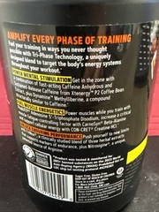 GNC AMP Tri-Phase Multi-Action Pre-Workout, Lemon Lime | 30 Servings