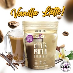 Click Coffee & Protein Powder Bag – Vanilla Latte