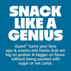 Quest Nutrition Double Chocolate Chip Protein Cookie, 15g 4 Count, brown