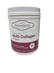 Naturegogo Unflavored Multi Collagen Protein 14.4 oz (EXP:12/2026)