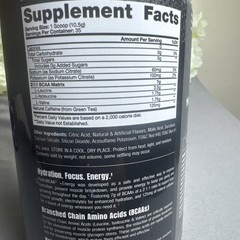 2 PS HYDRO BCAA PLUS ENERGY GRAPE 125 MG 35 SERV 11/26