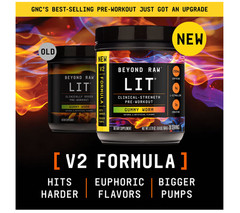 Beyond Raw – LIT V2 Pre-Workout – Gummy Worm (30 Servings)