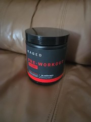 Kaged Sport Pre Workout Fruit Punch 20 Servings 2/5/27 188mg Caffeine Energy