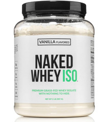 NAKED Vanilla Whey Isolate Protein – Only 4 Ingredients 24 Servings