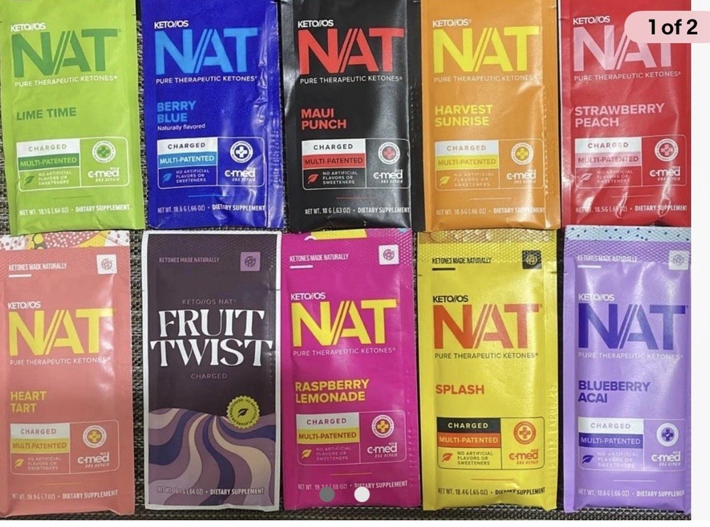 pruvit ketones 20 Packs charged –